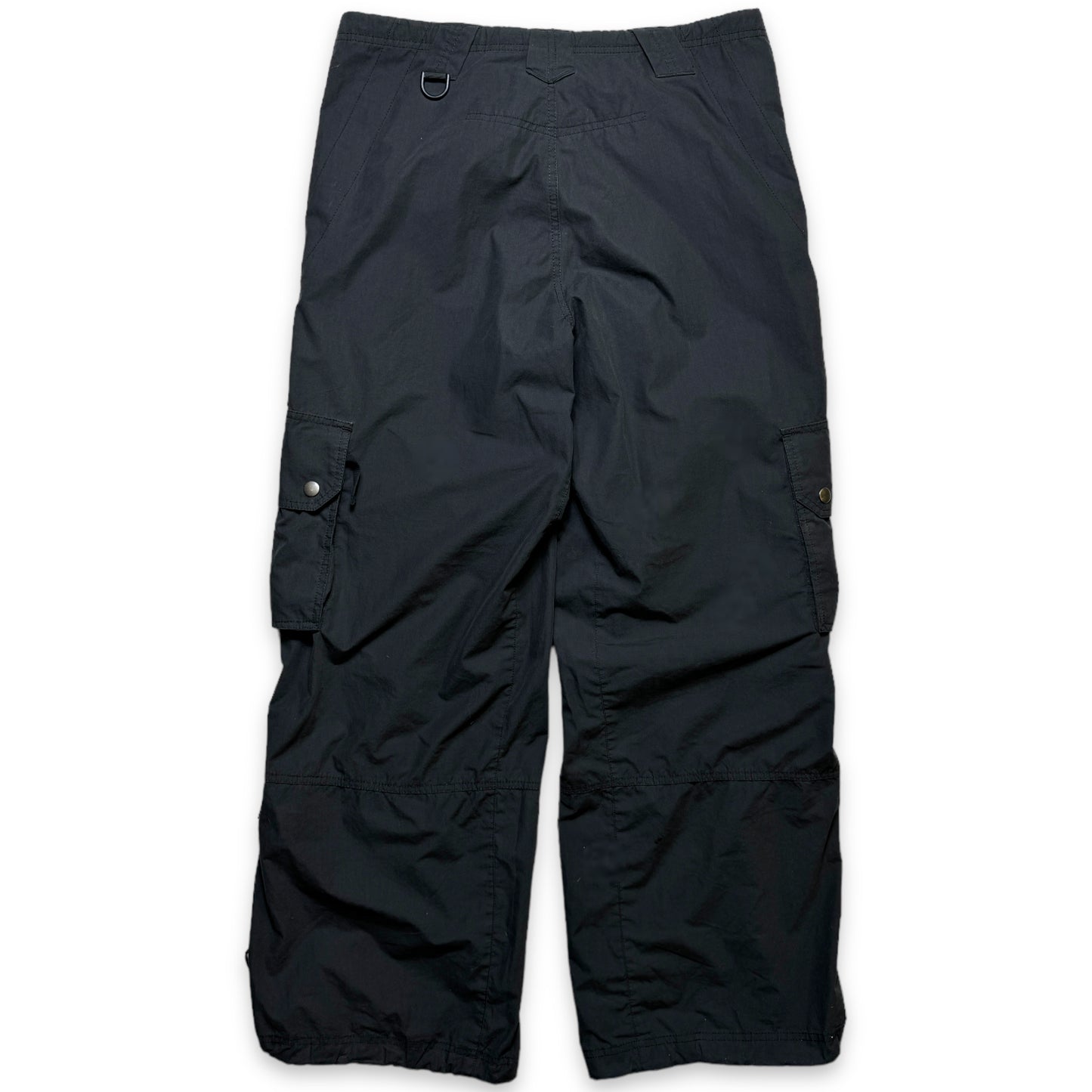 Nike Mini Swoosh Shox Jet Black Baggy Cargo Pant