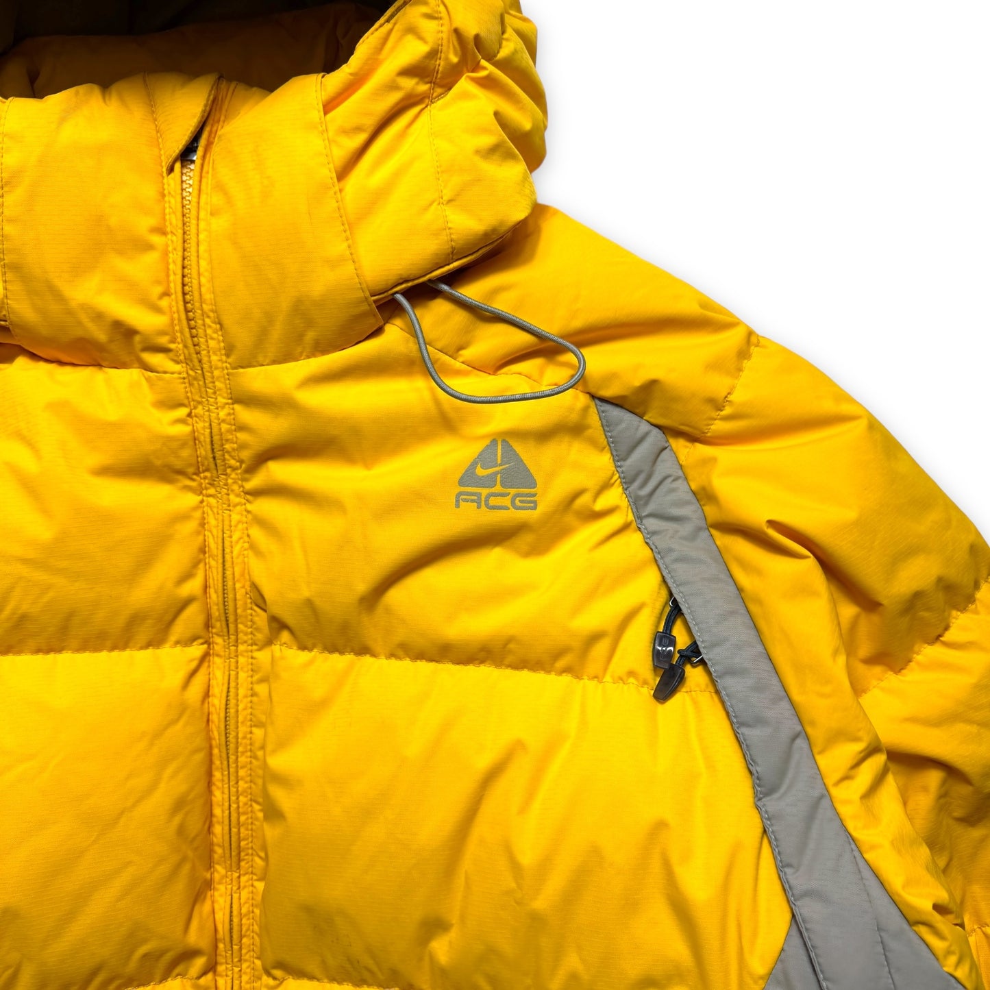 Early 2000's Nike ACG Sunflower Yellow Puffer Jacket - Extra Large / Extra Extra Large