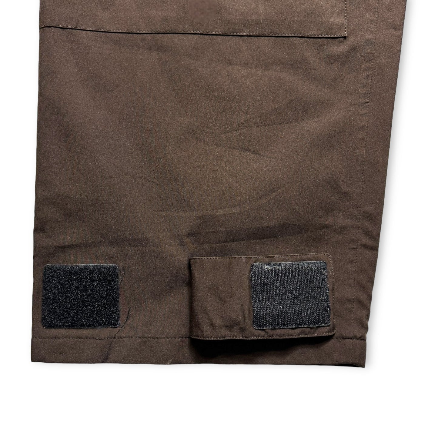 SS99' Prada Sport Gore-Tex Chocolate Brown Baggy Strap Pant