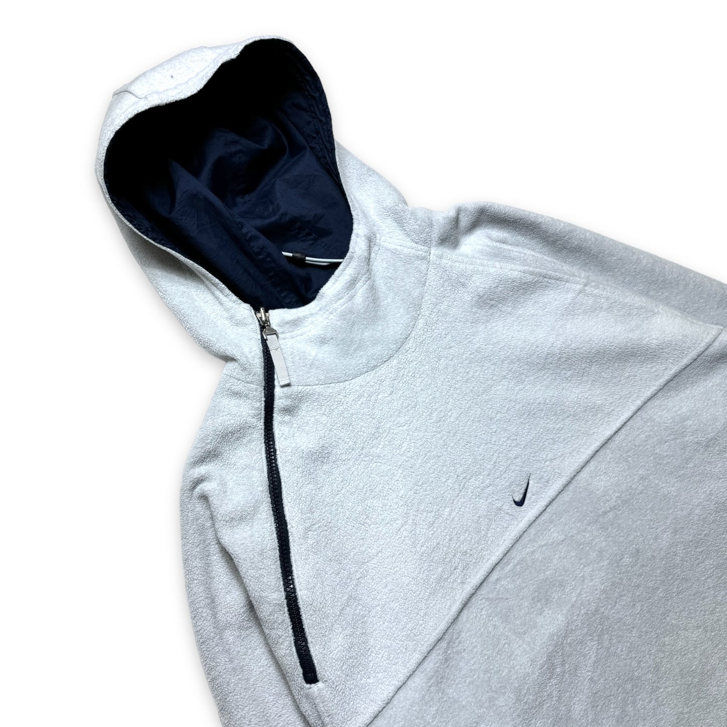 Early 2000's Nike 2in1 Reversible Nylon/Fleece Pullover