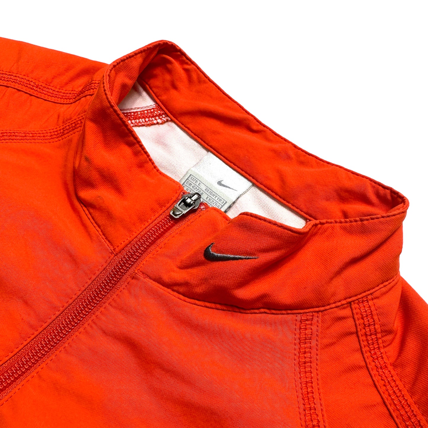 2003 Nike Mobius 'MB1' Bright Orange Panelled Jacket - Large / Extra Large
