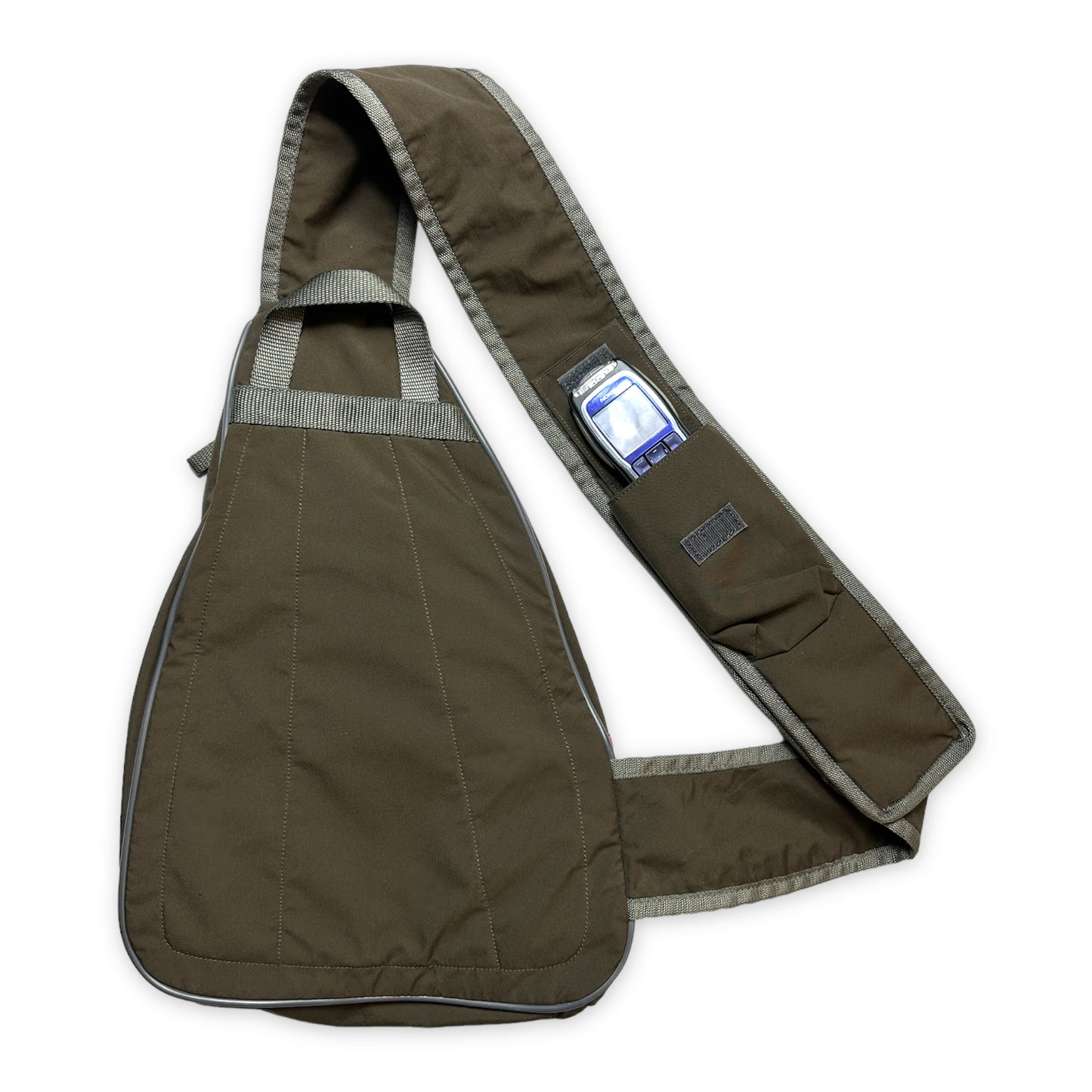 Sac à bandoulière Prada Sport Stash Pocket du début des années 2000