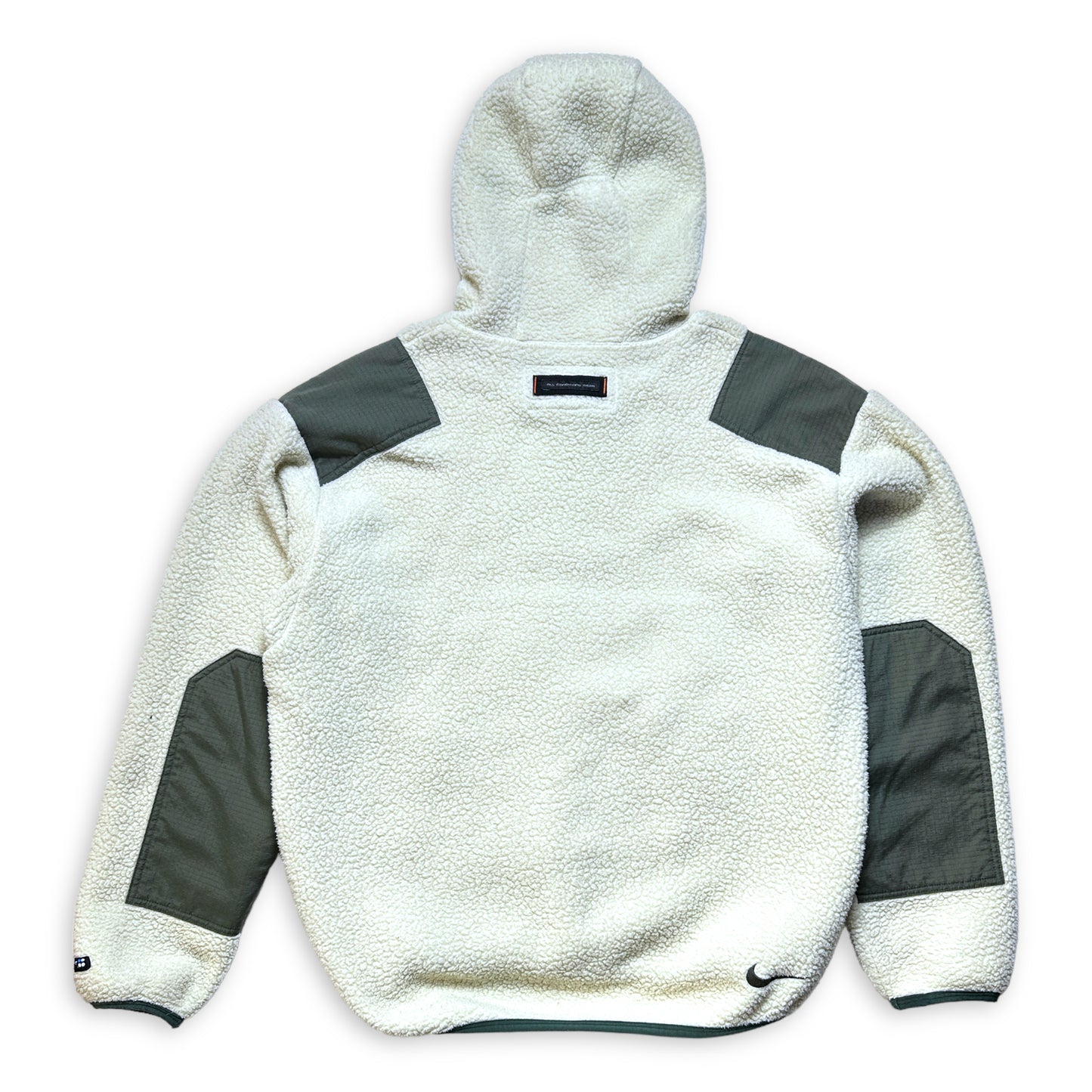 Fin des années 90 Nike ACG Cream Sherpa Fleece - Moyen / Grand