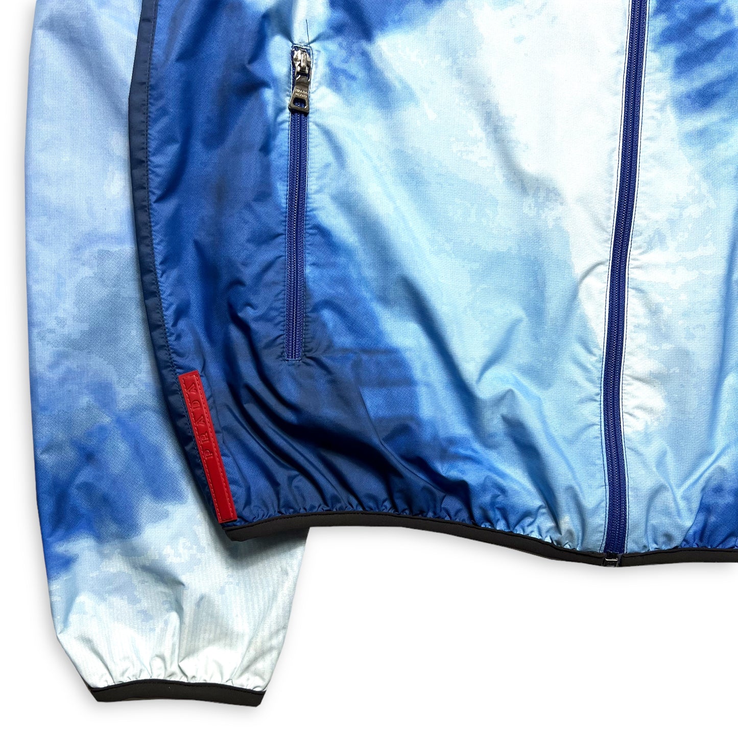 SS00' Prada Sport 2in1 Royal Blue Cloud Jacket - Medium / Large