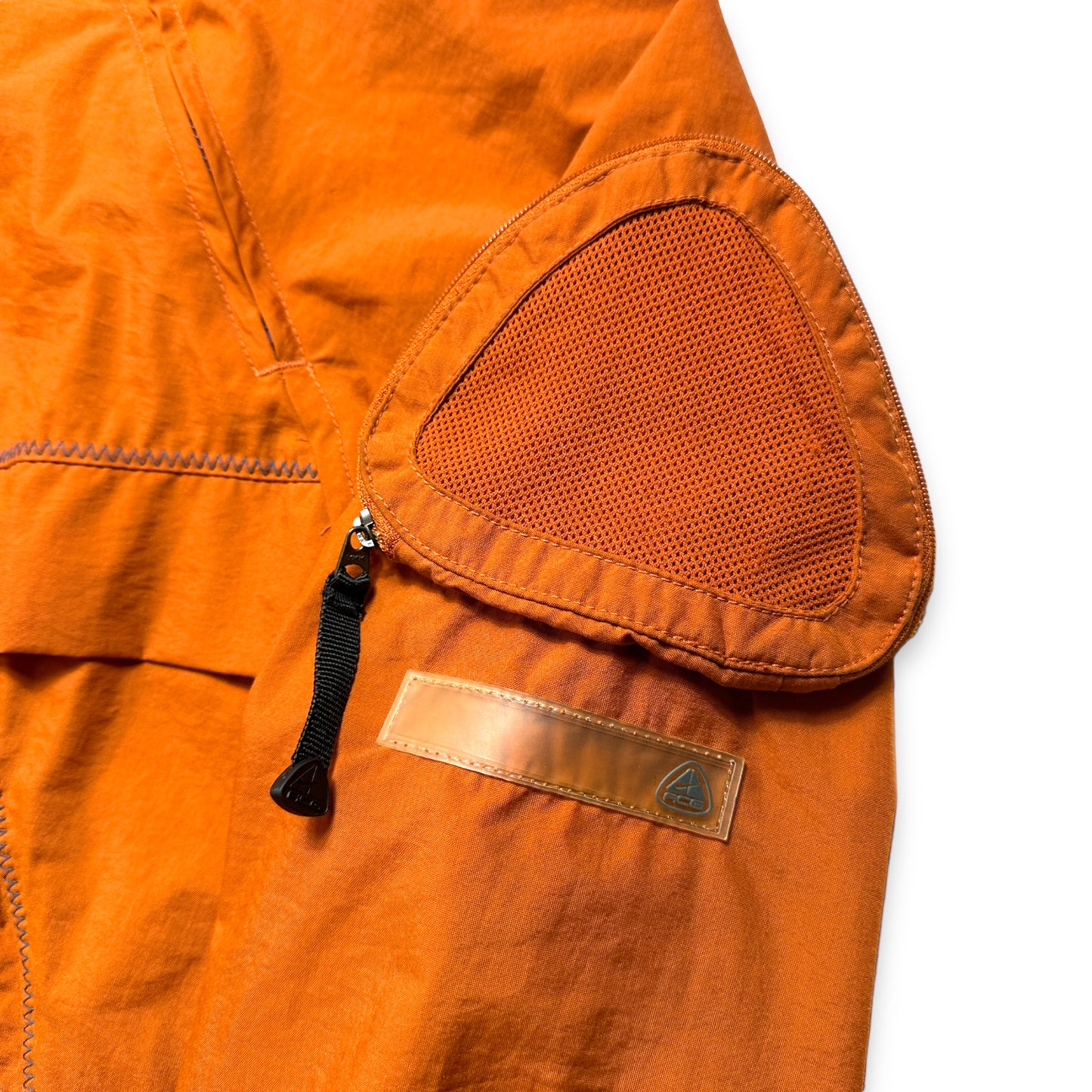 Nike ACG Bright Orange Kayaking Pullover Jacket