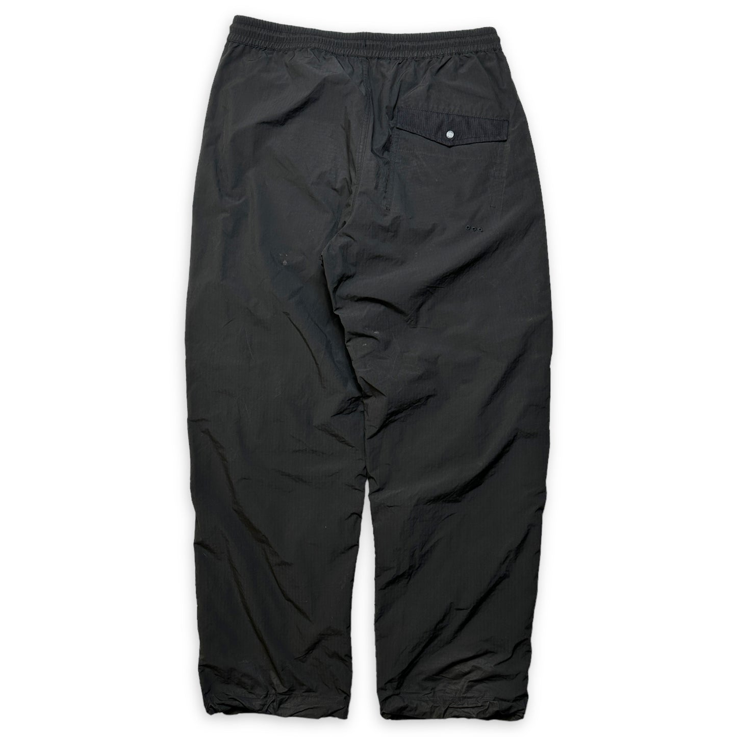 SS21' Maharishi Jet Black Ripstop Nylon Snopants - Small