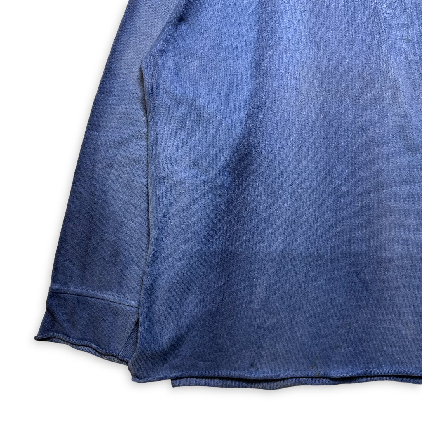 Fin des années 1990 Stone Island Navy Quarter Zip - Extra Extra Large