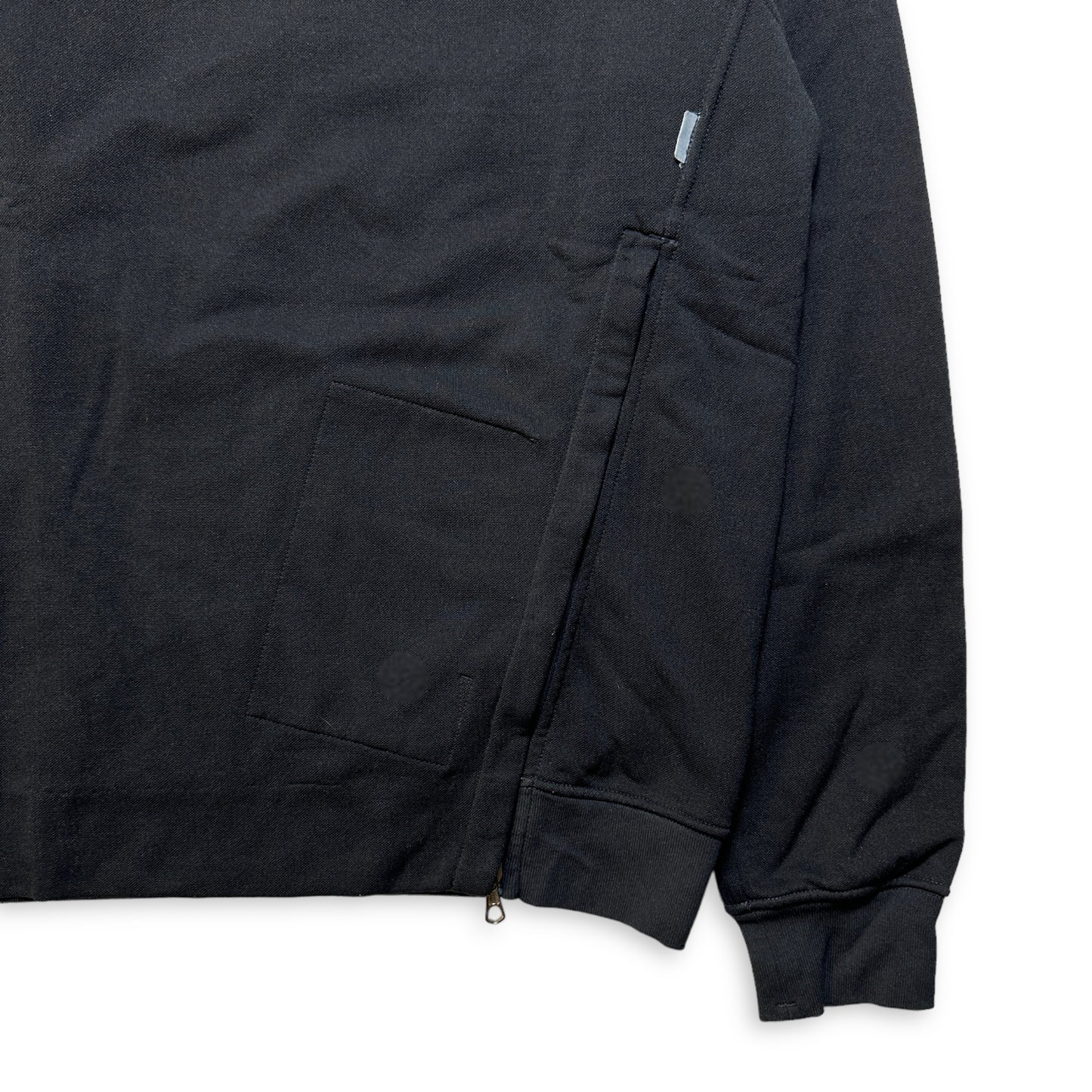 Stone Island Shadow Project Jet Black Hoodie - Small