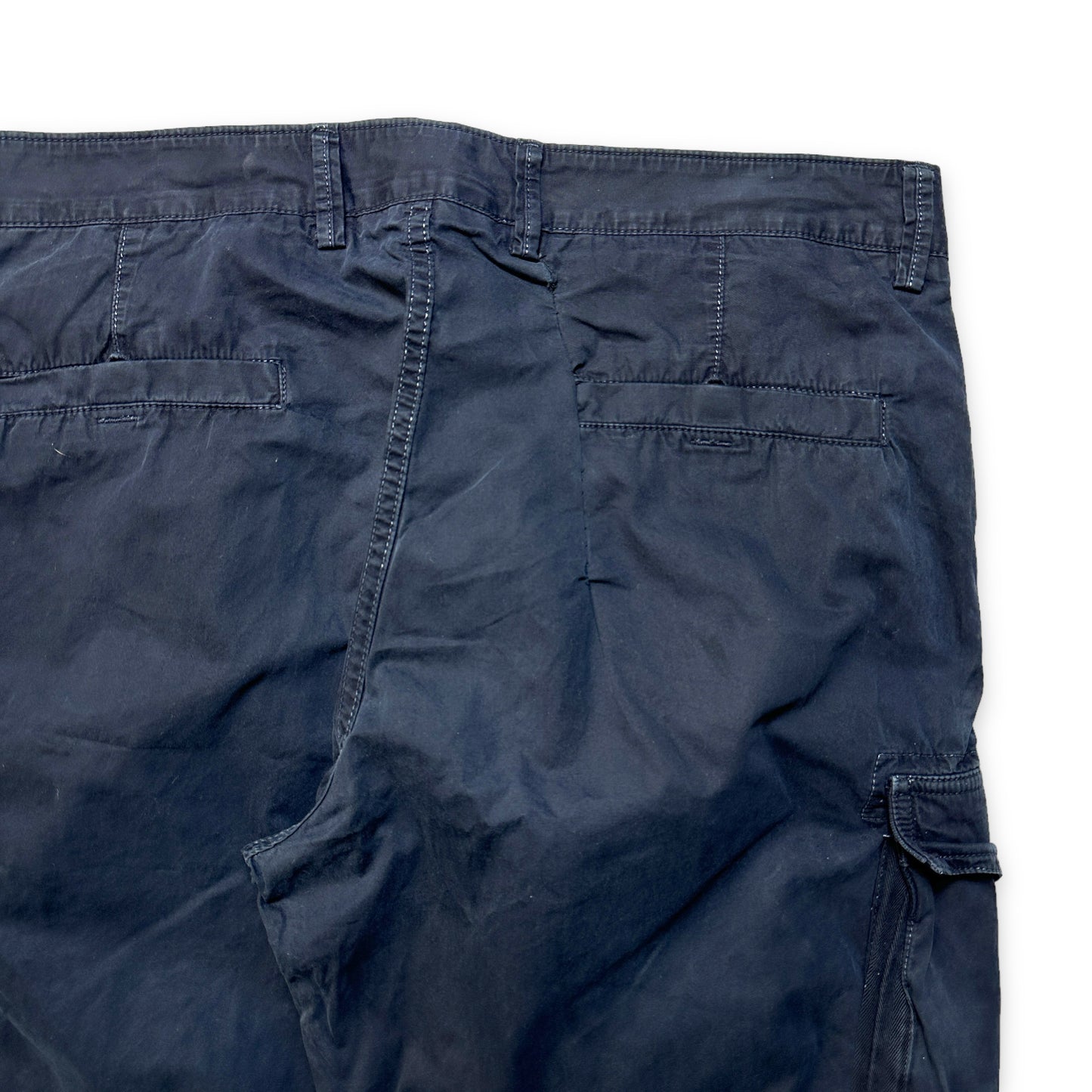 Stone Island Midnight Navy Cargo Shorts - 34" Waist