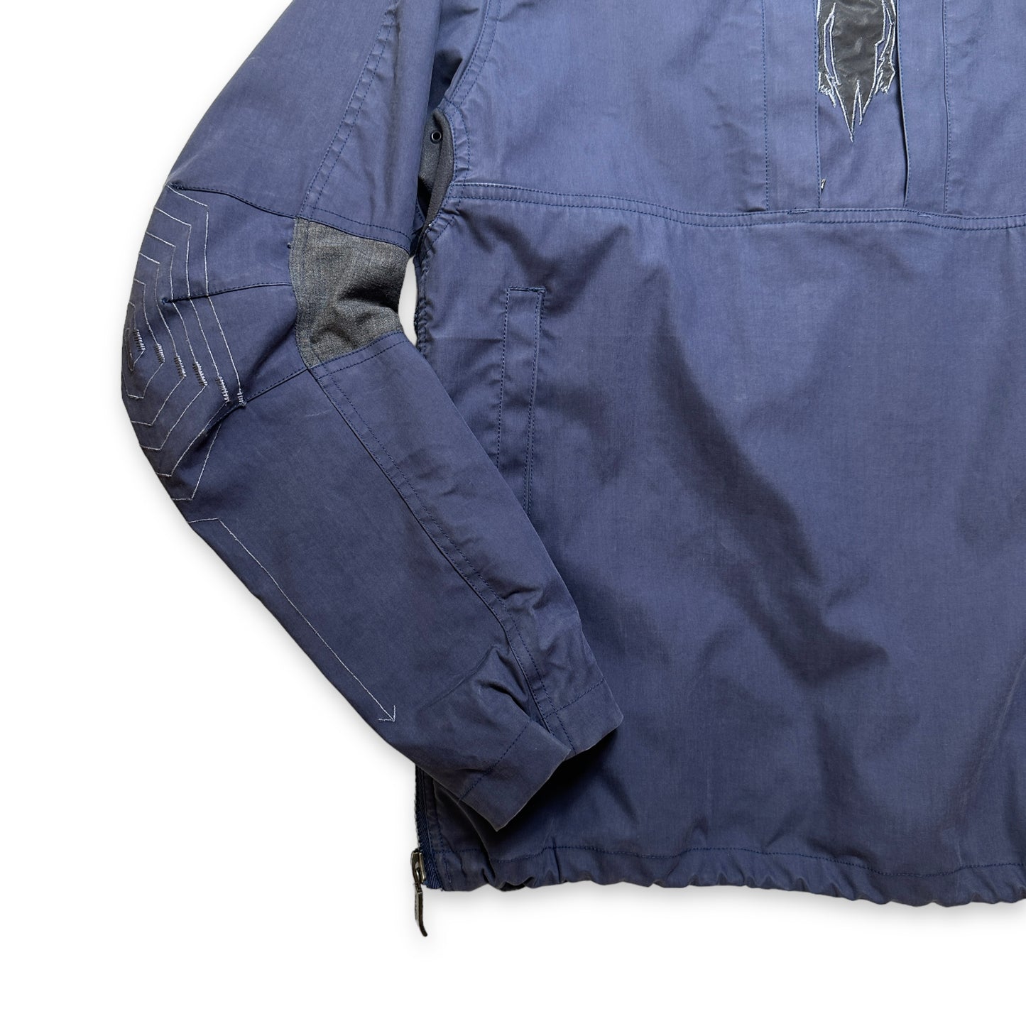 AW00' Maharishi x Futura Midnight Navy 3M Blouse réfléchissante 'Pointman' à quart de zip - Moyen