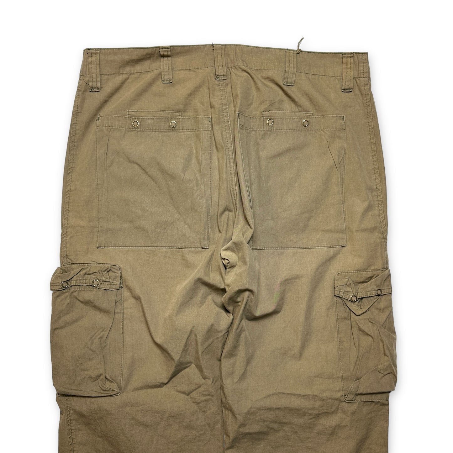 1990 年代 Stüssy マルチ ポケット カーゴ パンツ - ウエスト 34 インチ