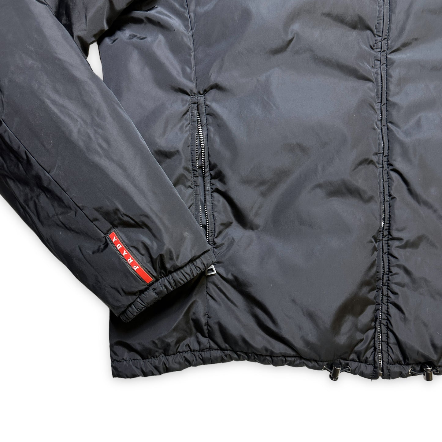 Prada Linea Rossa Veste matelassée réversible minuit marine/noir - Grand / Extra Large