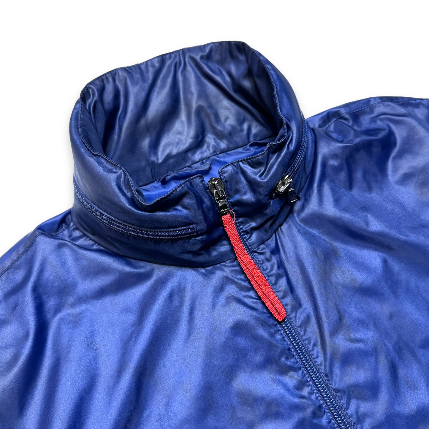 SS99' Prada Royal Blue Hooded Jacket - Medium / Large