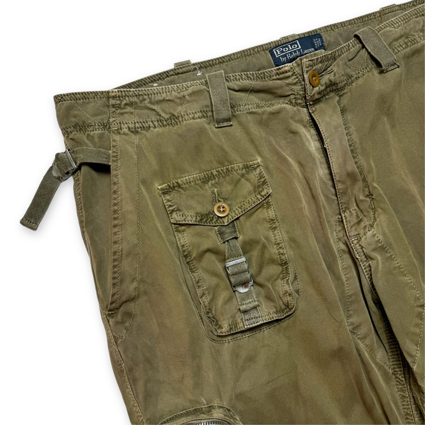 Polo Ralph Lauren Multi Pocket Cargos du début des années 2000 - Taille 40"