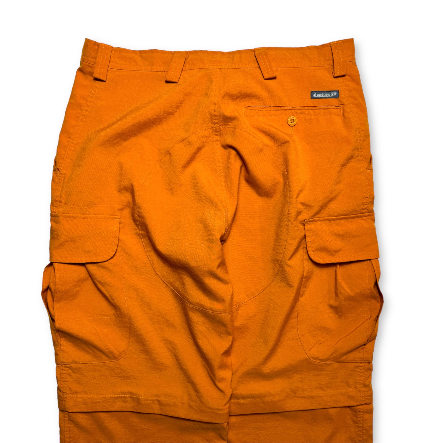 ナイキ ACG バイブラント オレンジ 2in1 ジップオフ パンツ - ウエスト 36 インチ