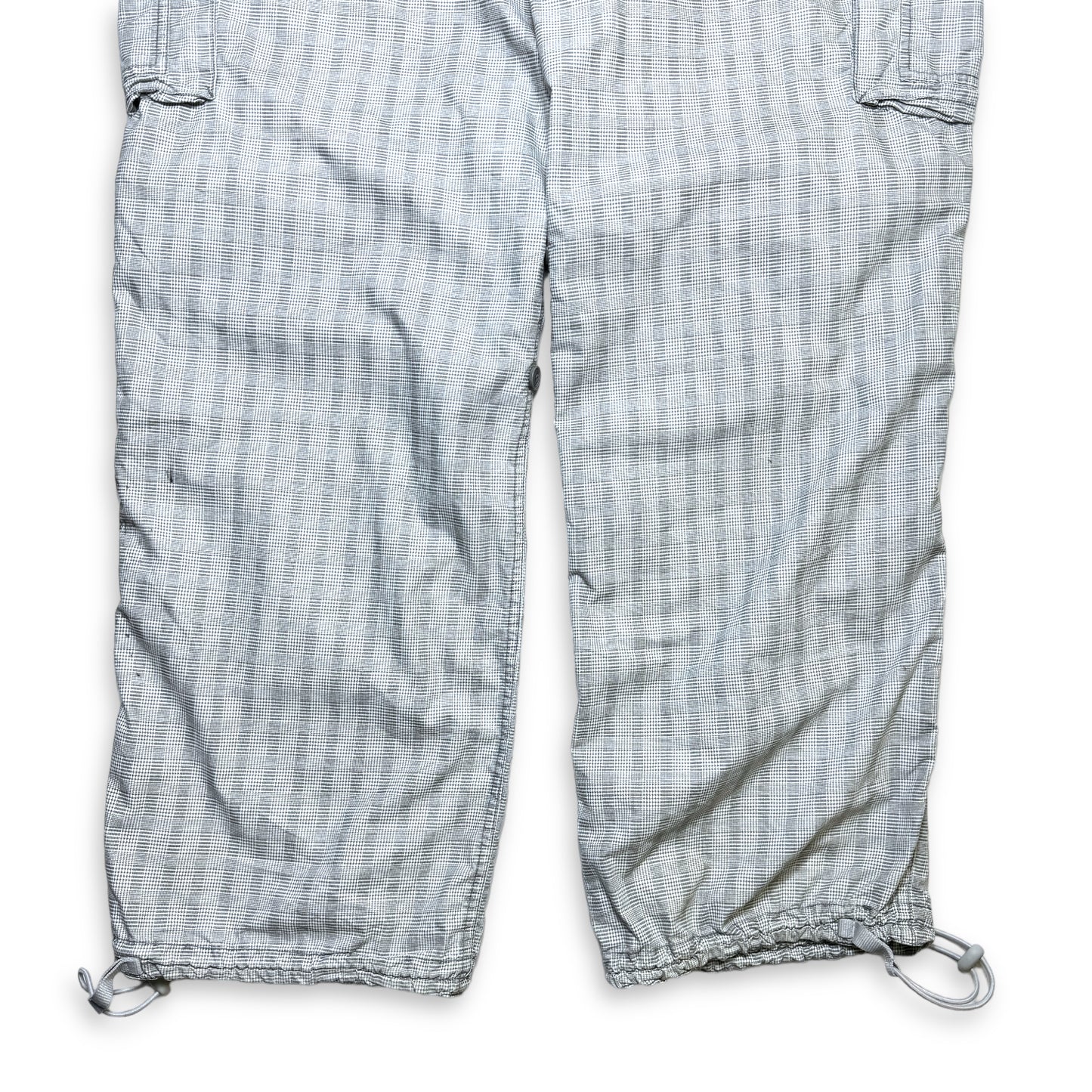 Pantalon coupe ample à carreaux Schott - Taille 38"