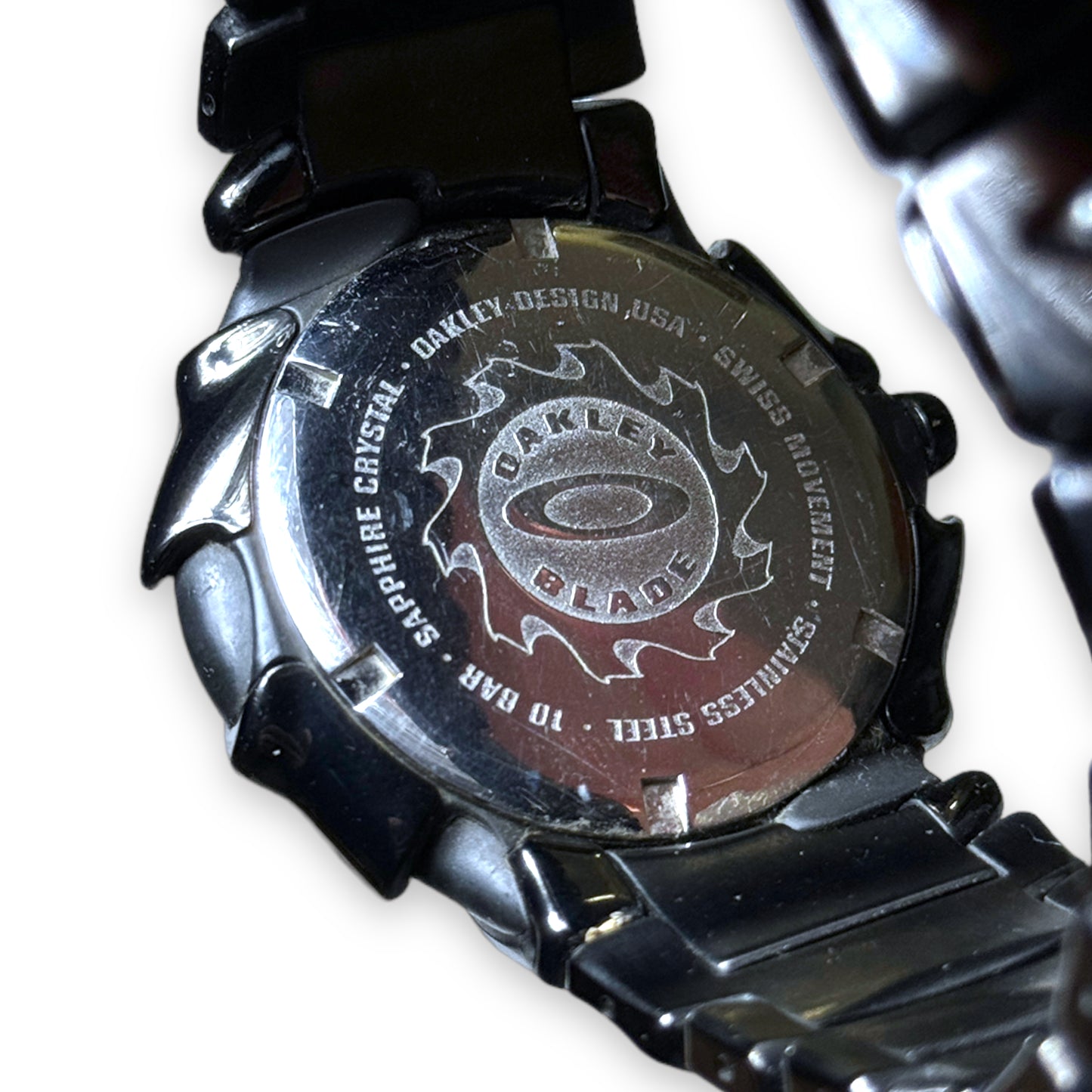 Montre analogique Oakley Blade Stealth noire 2004