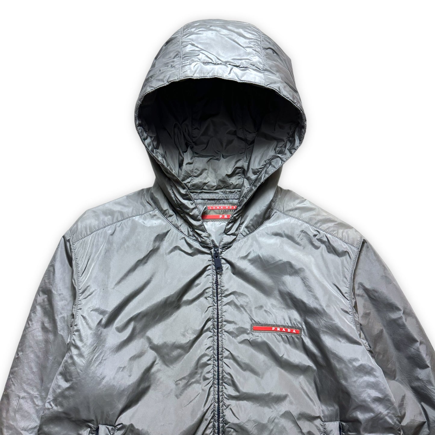Prada Luna Rossa 2013 Padded Nylon Jacket - Medium / Large