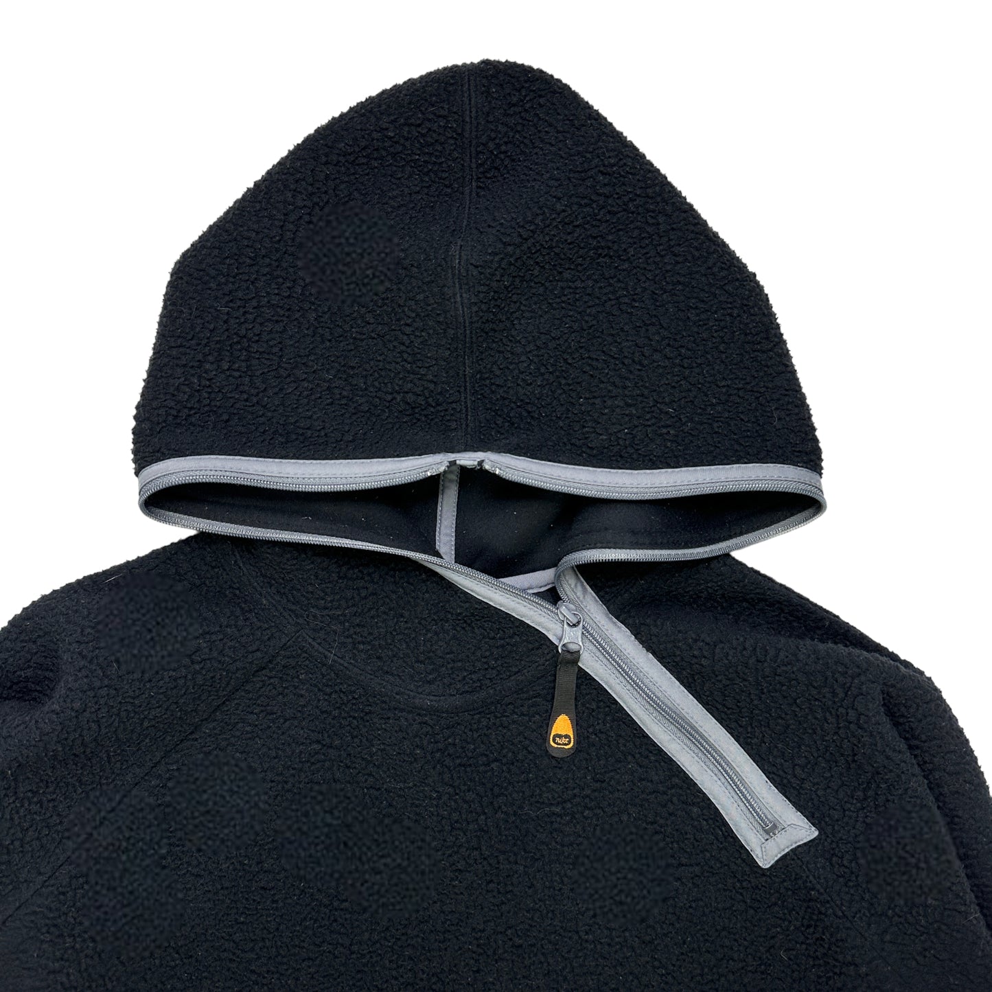 Nike Black Asymmetric Zip Fleece Pullover - Small
