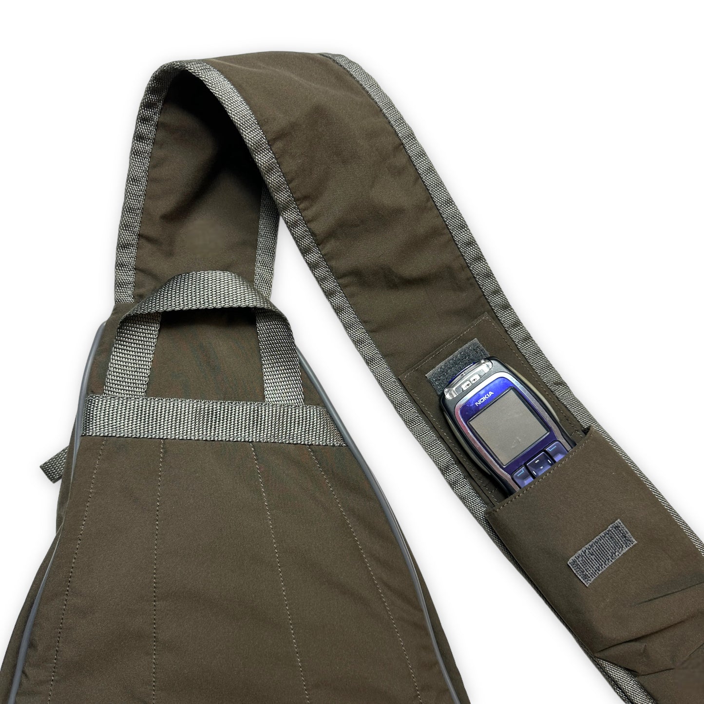 Sac à bandoulière Prada Sport Stash Pocket du début des années 2000