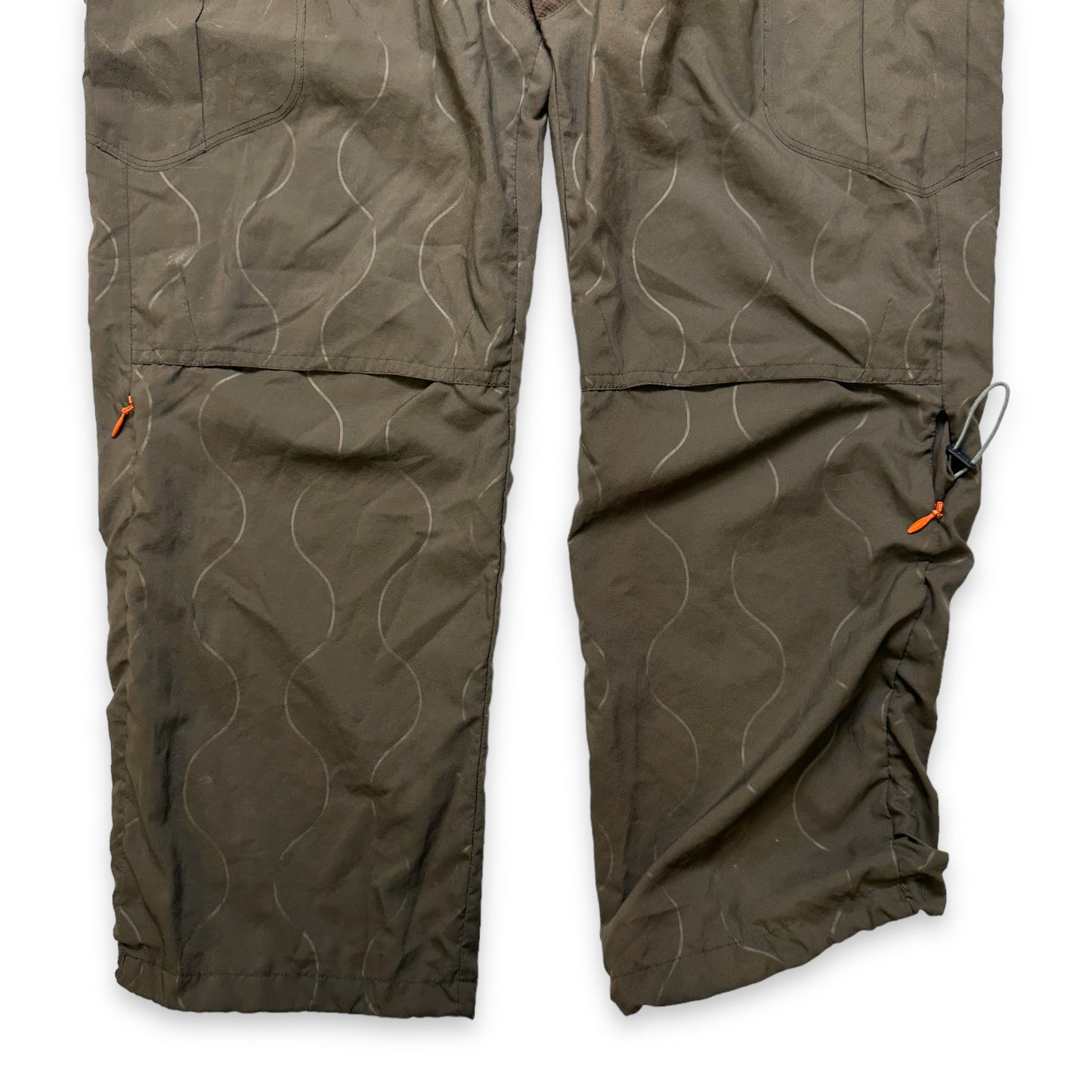 Pantalon de survêtement technique Nike x Undercover 'Gyakusou' marron - Taille 28-32"