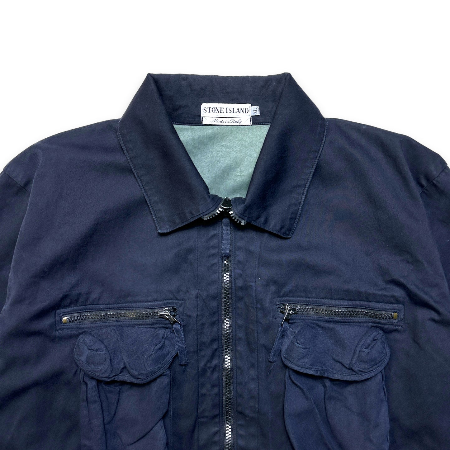 SS95’ Stone Island Midnight Navy Multi Pocket Jacket - Extra Large