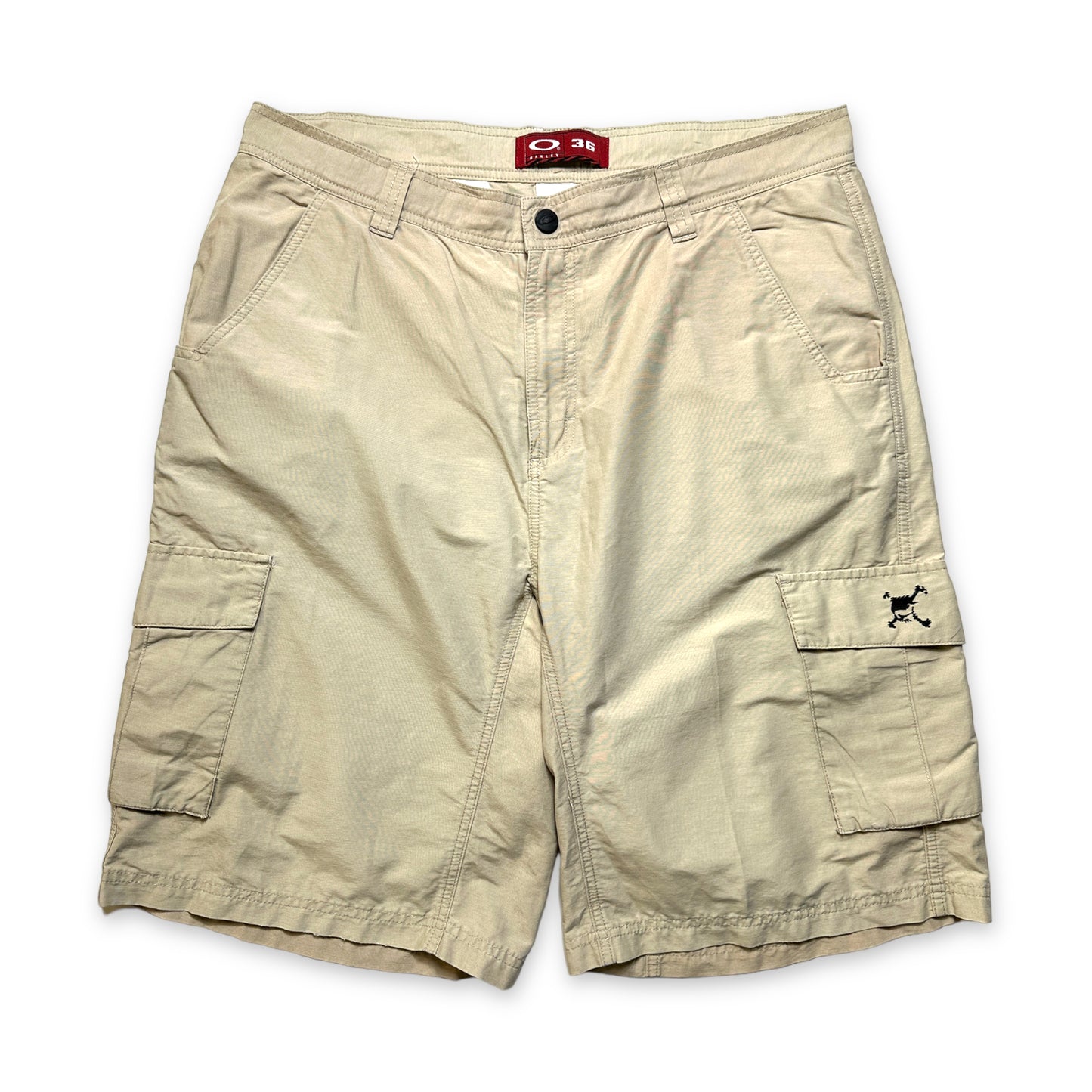 Oakley Beige Cargo Shorts - 36" Waist