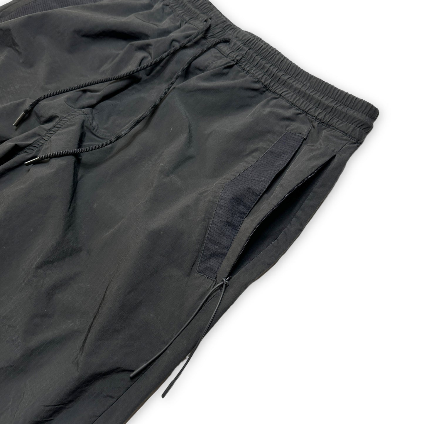 SS21' Maharishi Jet Black Ripstop Nylon Snopants - Small