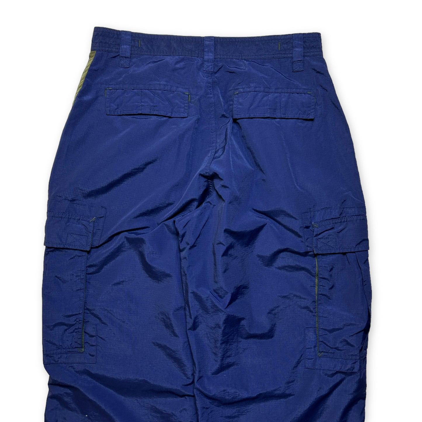 Nesi AG Pantalon cargo baggy bleu royal Ripstop - Taille 34"