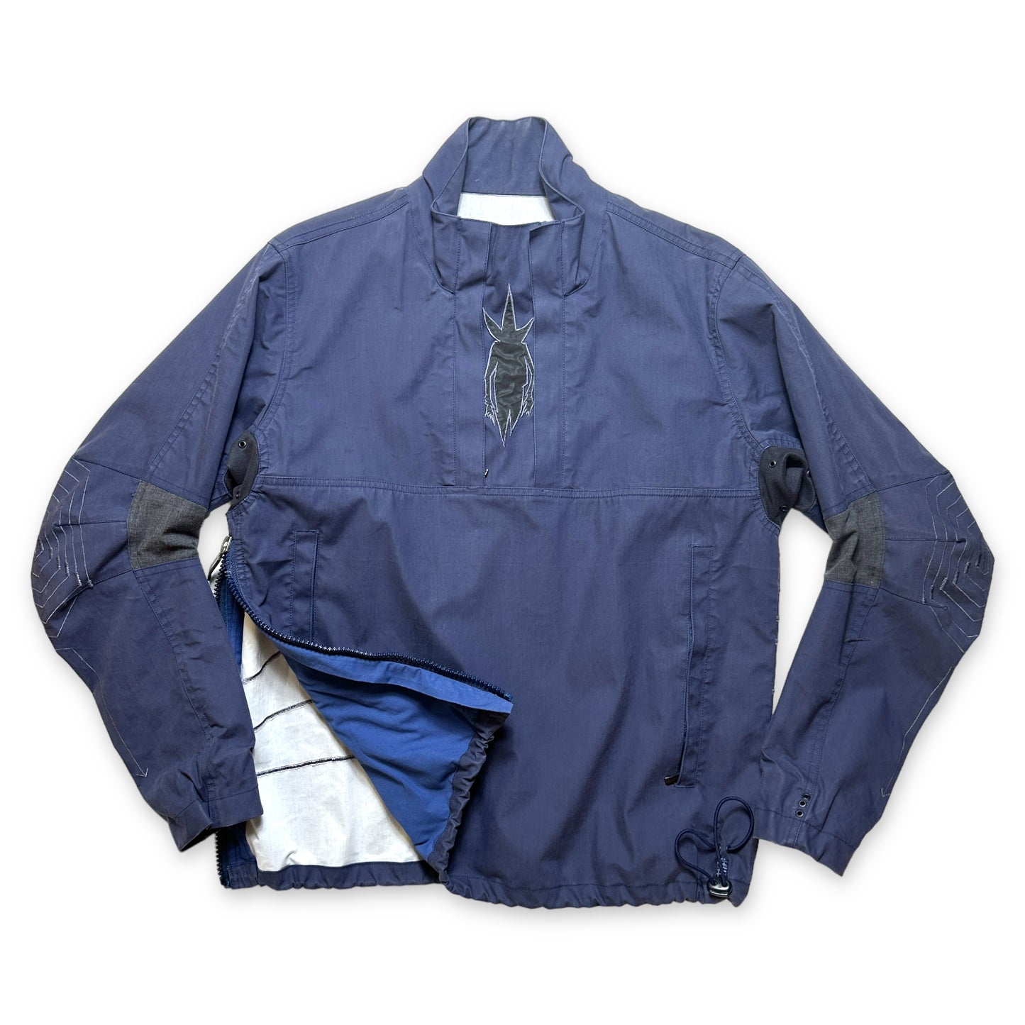 AW00' Maharishi x Futura Midnight Navy 3M Blouse réfléchissante 'Pointman' à quart de zip - Moyen