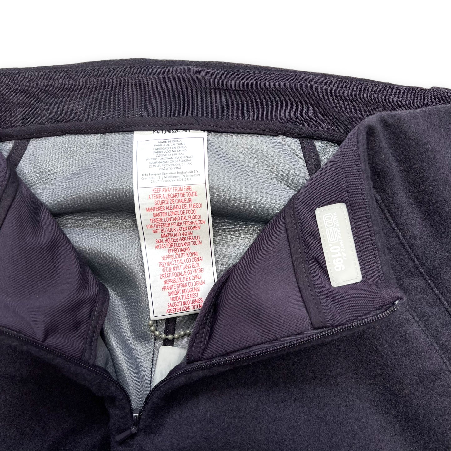 Nike Code 01 Pantalon Mastercraft Bleu Marine/Violet 2003-04 - 34" / 38"