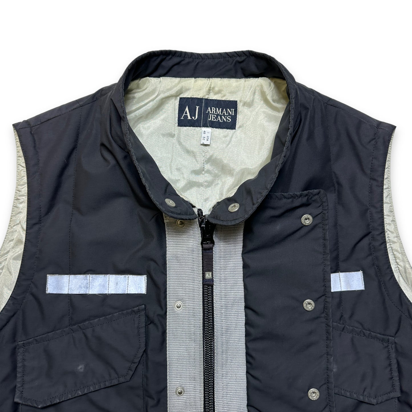 Gilet utilitaire Armani Jeans du début des années 2000 - Moyen