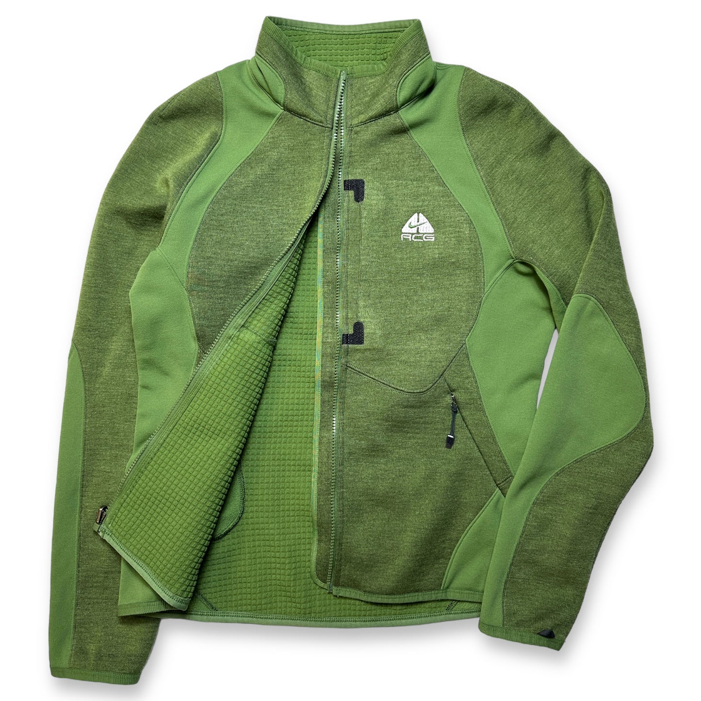 Nike ACG Polaire à panneaux bicolore vert - Petit / Moyen