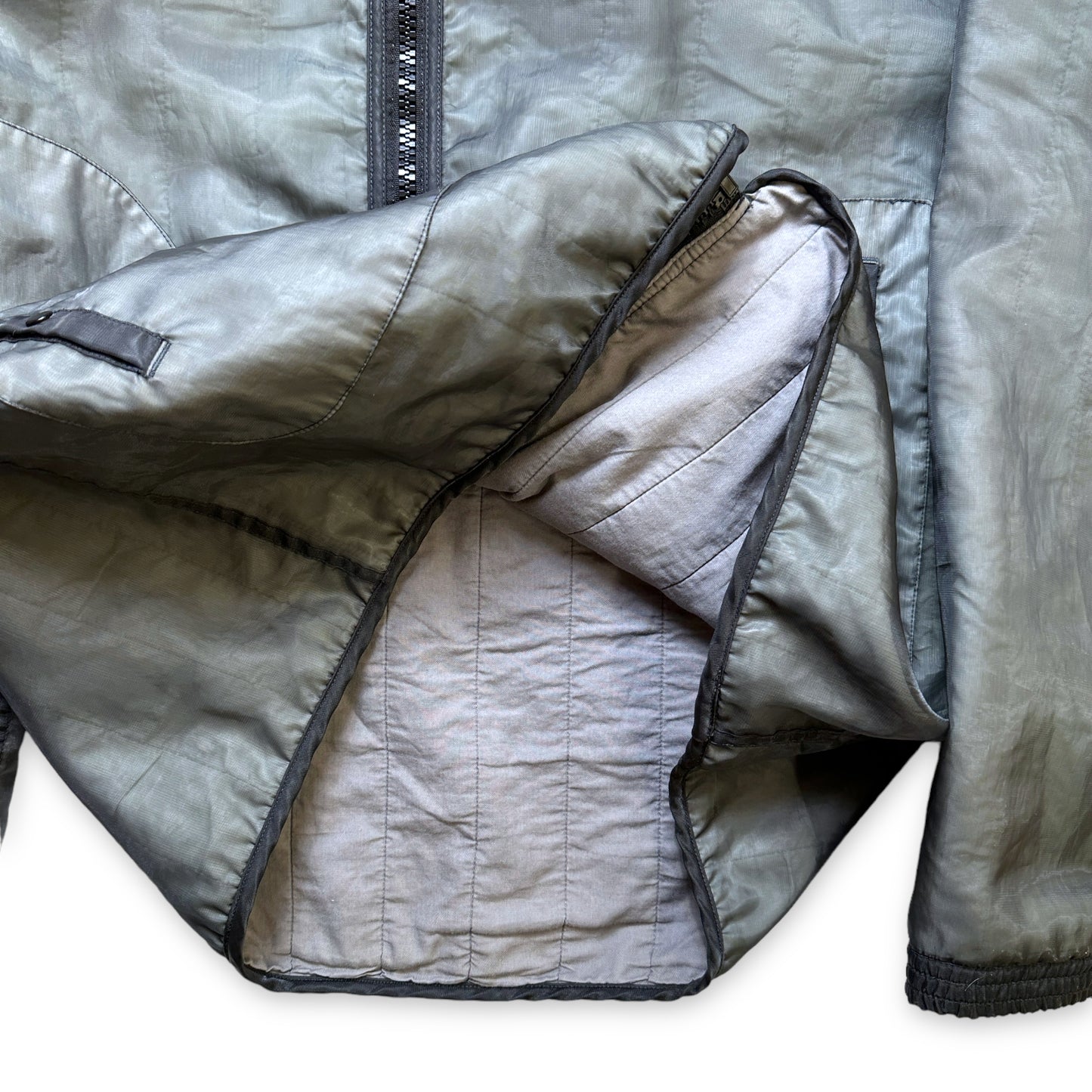 AW01' Stone Island Quilted Monofilament Jacket - Extra Large / Extra Extra Large