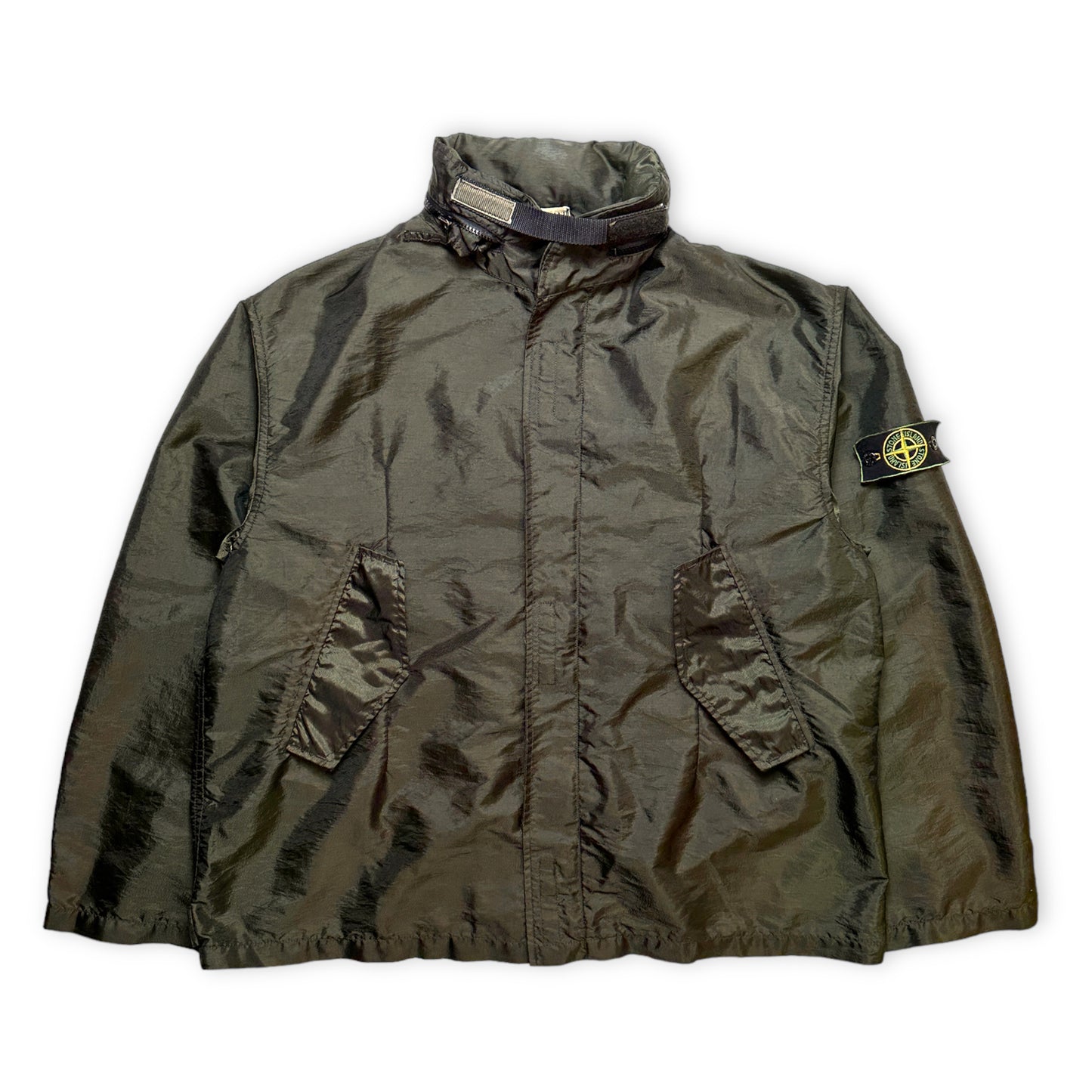 Late 1990's Stone Island Forest Green Formula Steel Jacket - Extra Large / Extra Extra Large