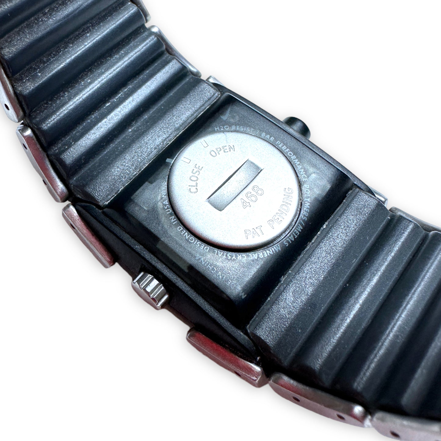 Early 2000's Nike D-Line Stainless-Steel Analog Watch