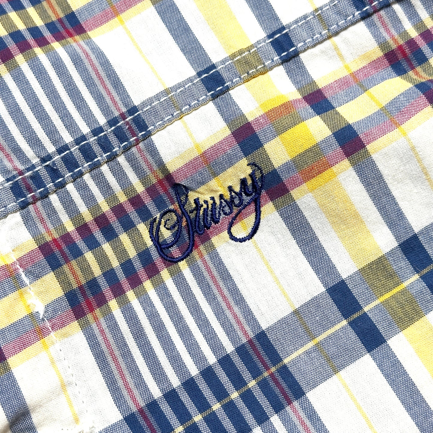 Early 2000's Stüssy Plaid Jacket - Medium