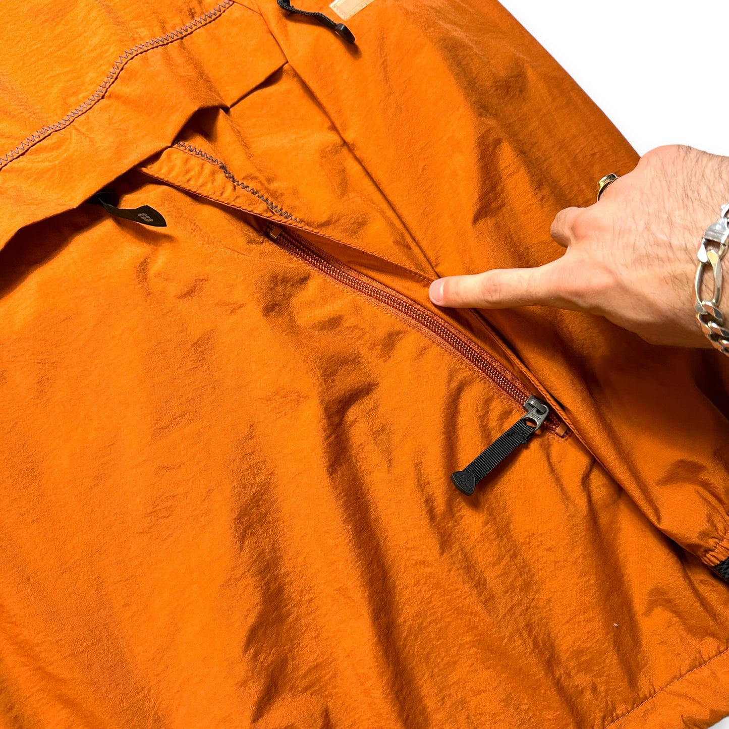 Nike ACG Bright Orange Kayaking Pullover Jacket