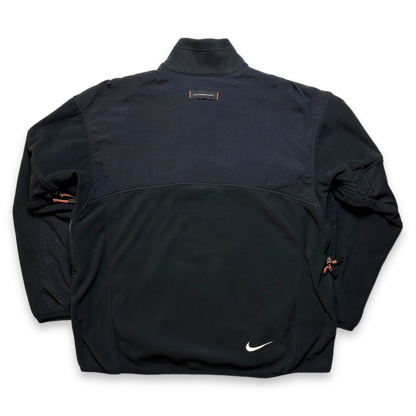 Nike ACG Jet Black Zipped Fleece - Extra Large / Extra Extra Large