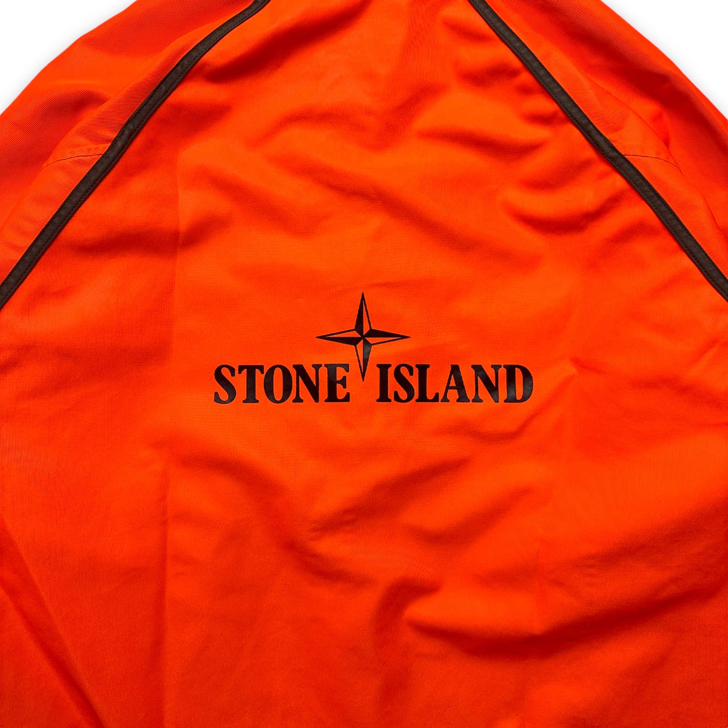 AW05' Stone Island Fluorescent Orange Reversible Jacket - Extra Large / Extra Extra Large