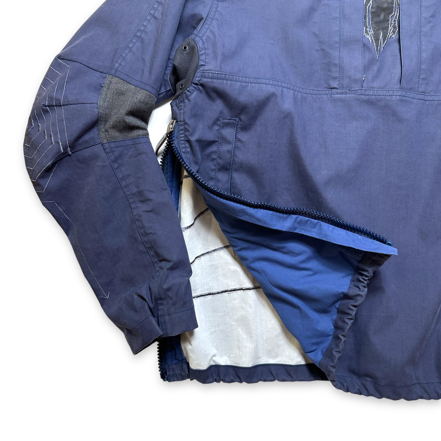 AW00' Maharishi x Futura Midnight Navy 3M Blouse réfléchissante 'Pointman' à quart de zip - Moyen