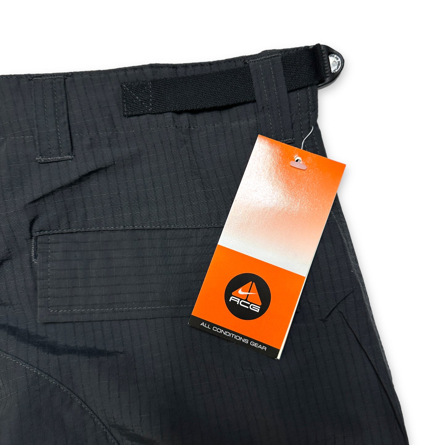 Pantalon cargo Nike ACG Rip-Stop Nylon de la fin des années 1990 - Taille 32 »