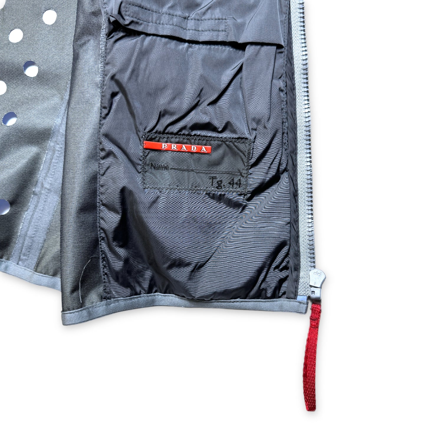 SS00' Prada Sport Baby Blue Perforated Vest