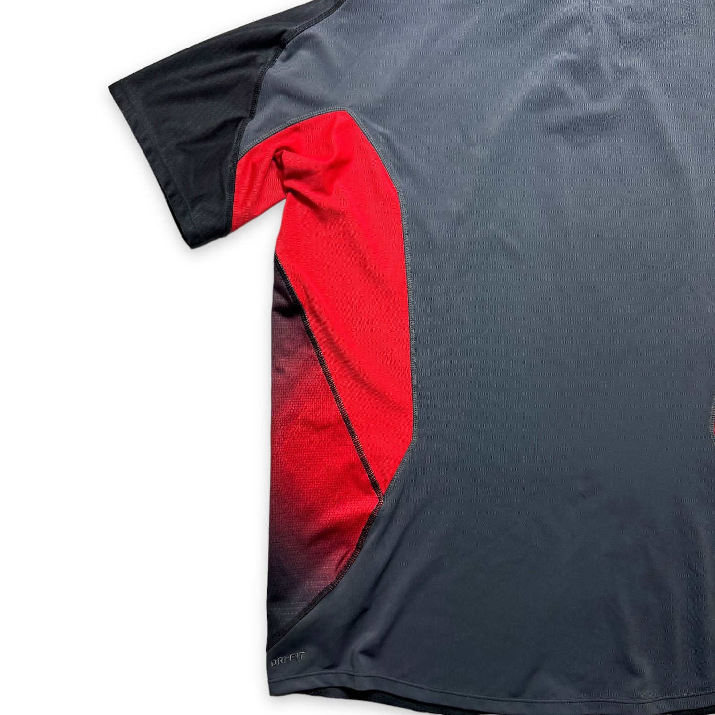 Early 2000's Nike Panelled Active Wear Tee - Large
