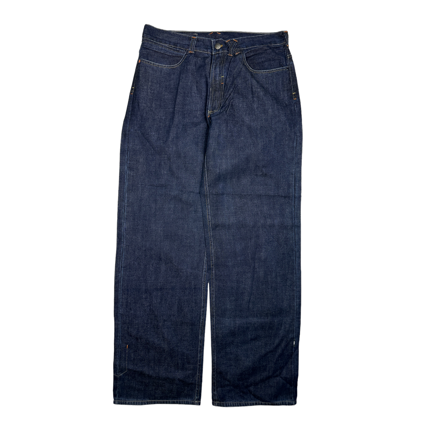 Early 2000's Maharishi Baggy Washed 14oz Japanese Redline Denim Jeans - Multiple Sizes