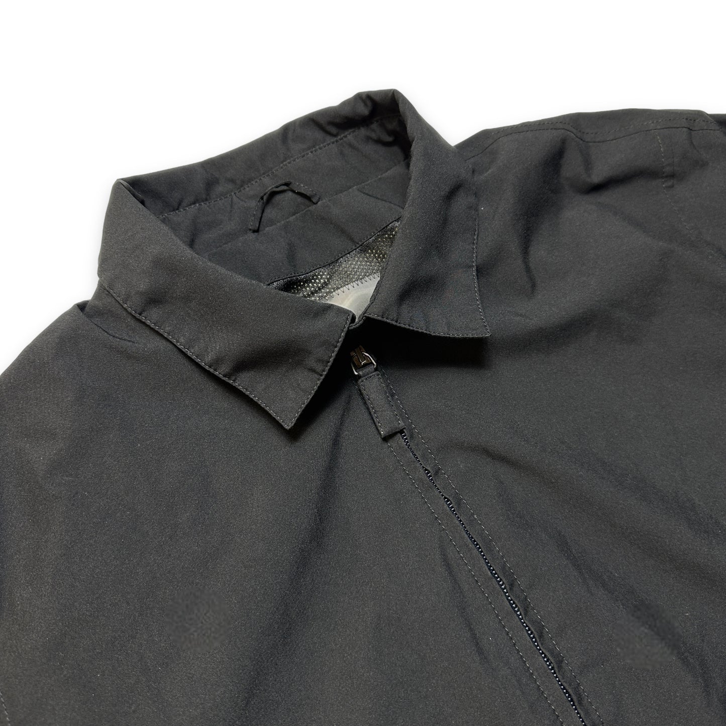 Early 2000's Prada Sport Black Hooded Jacket - Extra Large