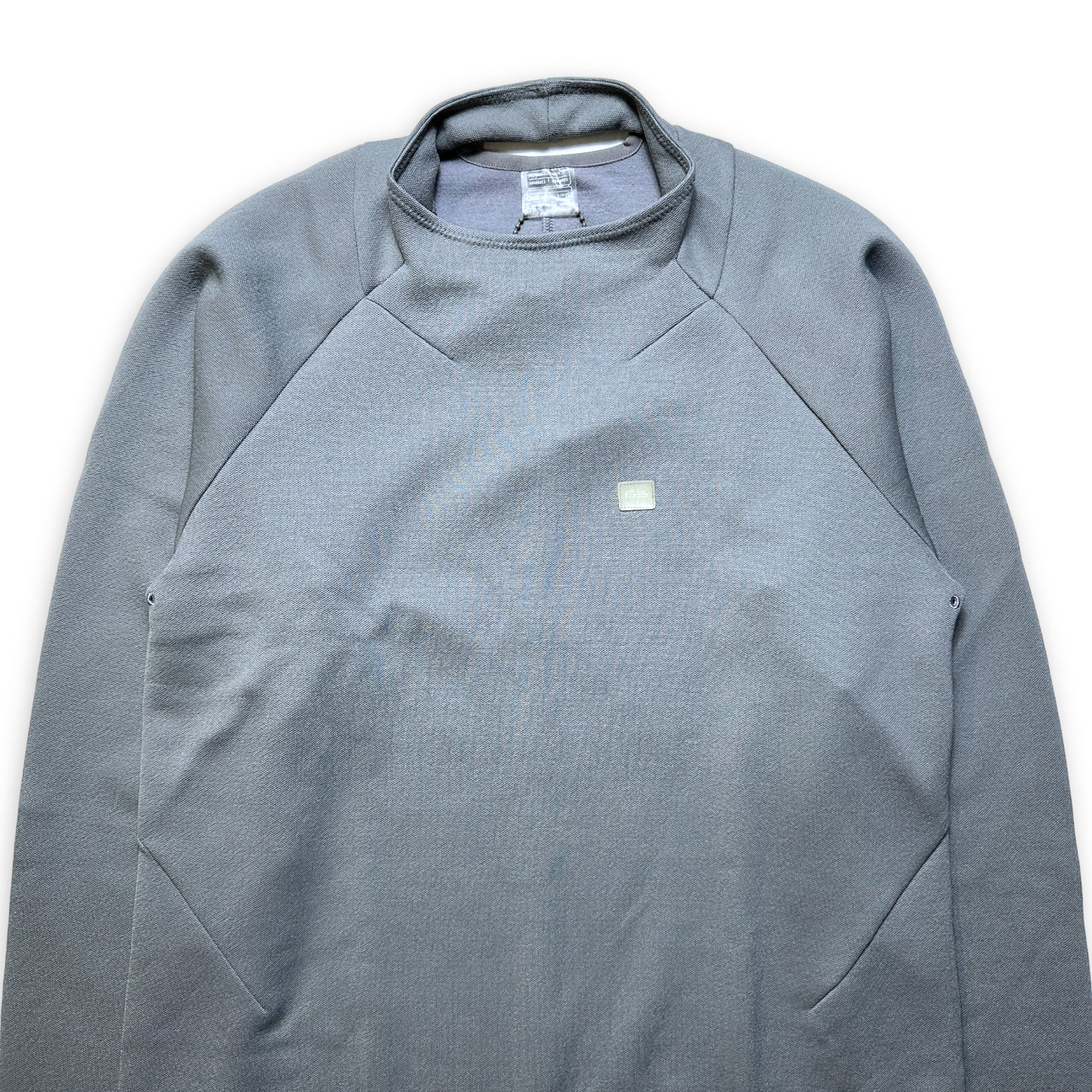 Nike 01 Code 'First Grade Tee Unit' Marino Wool Longsleeve Crewneck - Petit