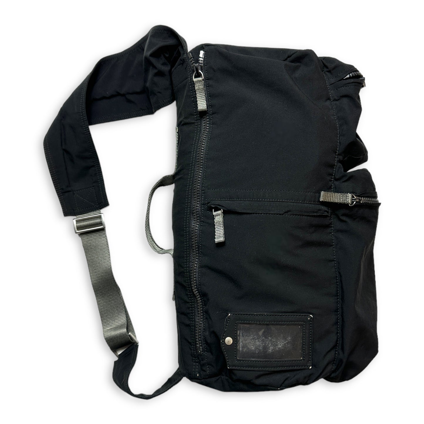 Sac à bandoulière multi-poches Prada Sport du début des années 2000