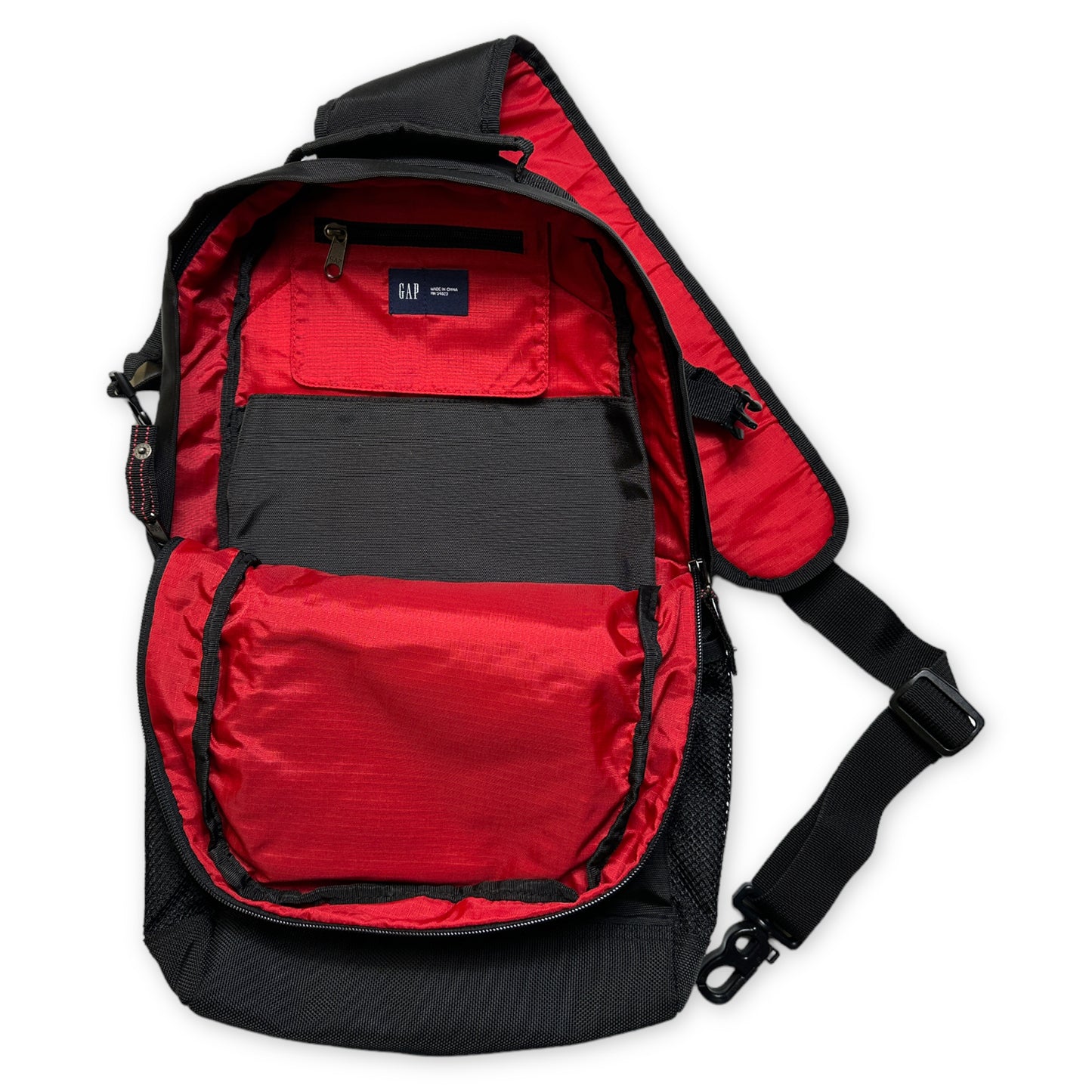 Early 2000's GAP Multi Pocket Sling Bag