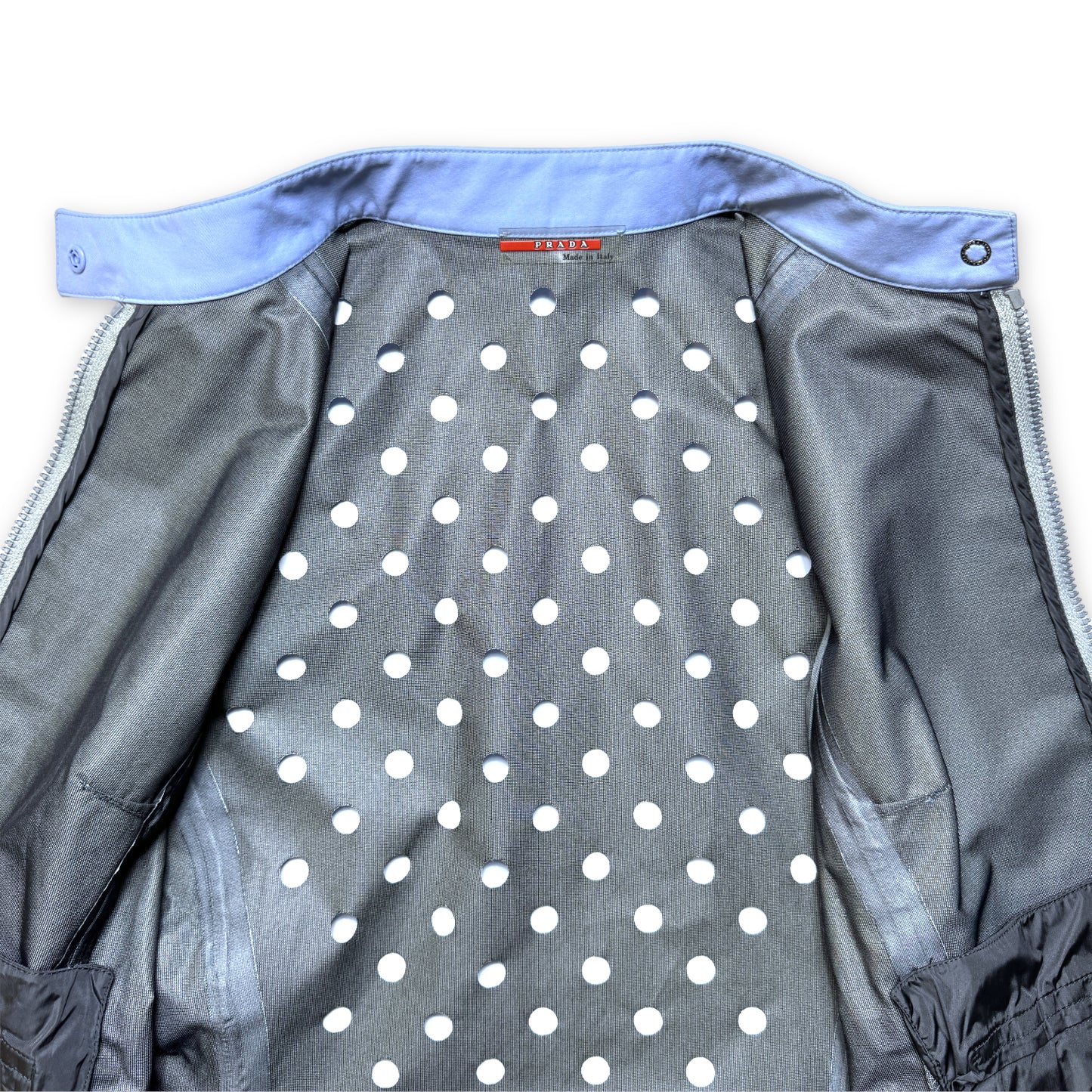 SS00' Prada Sport Baby Blue Perforated Vest